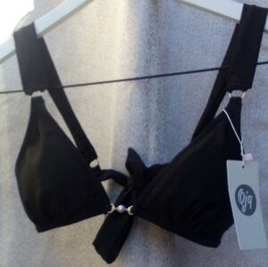 Elegant Black Bikini Top